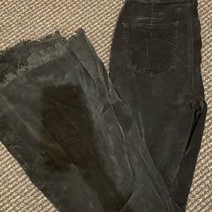 Black Flare Free People Pants